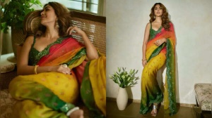 Mrunal Thakur's Ganesh Chaturthi Saree: A Devotional Masterpiece of Style and Tradition