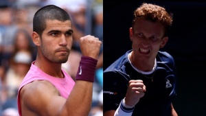 Alcaraz Cruises Into US Open Quarterfinals; Lehecka Secures First Grand Slam Quarterfinal Berth