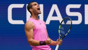 US Open: Alcaraz Credits Golf Course Calm as He Aces His Way to Semifinals