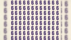Optical Illusion: Test your focus! Find 33 and 35 in this image, before time runs out