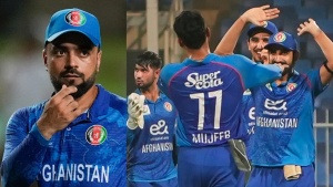 Rashid Khan Breaks T20I Wicket Record as Afghanistan Dominates UAE in Tri-Series Victory
