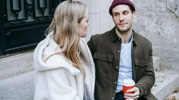 A couple hiding their relationship from the world, signaling a lack of commitment