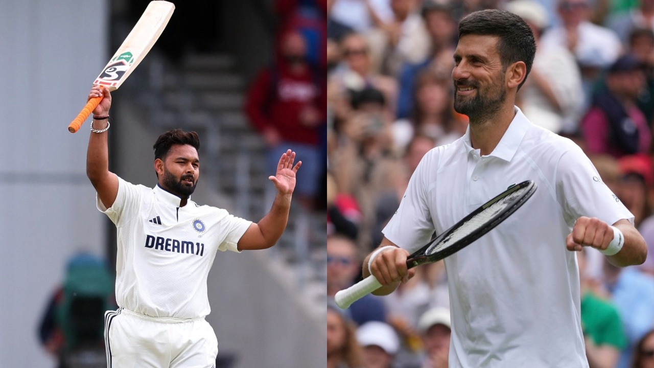 Pant and Djokovic, a cross-sport admiration