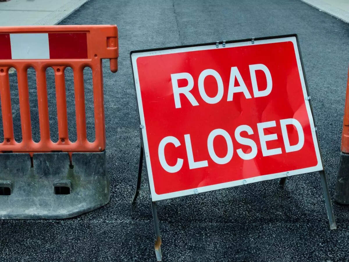 Road shut