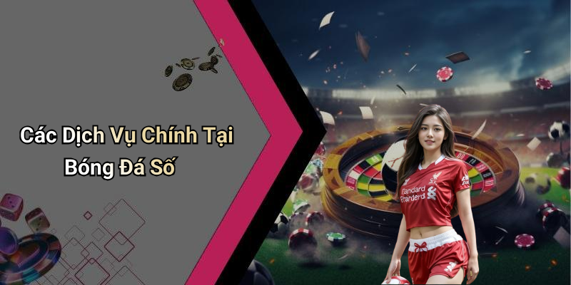 Các Dịch Vụ Chính Tại Bóng Đá Số